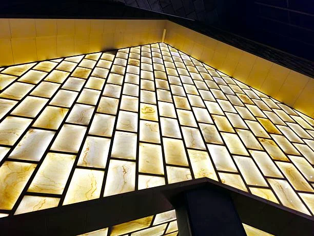 Backlit visual structures