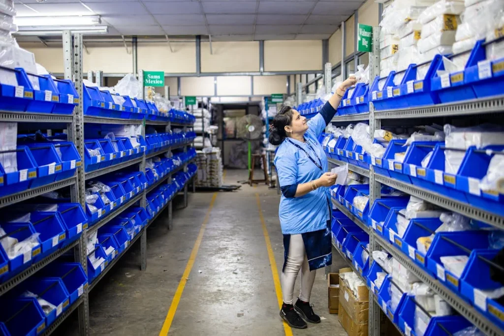 Poorly managed commercial storage areas