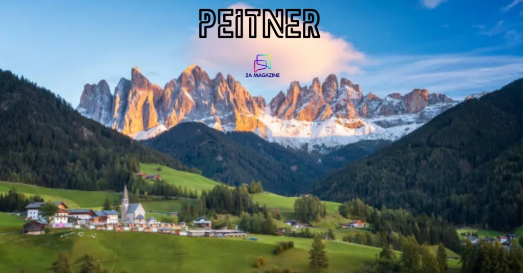 Peitner surname origin — historic alpine village in Tyrol Austria surrounded by mountains