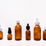 Glass dropper bottles