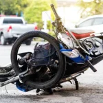 No-contact motorcycle accident