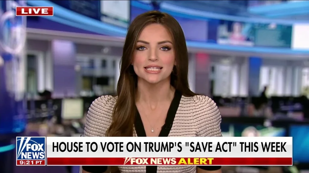 Brianna Lyman reporting live as a guest commentator on Fox News Channel during a Fox News Alert broadcast.