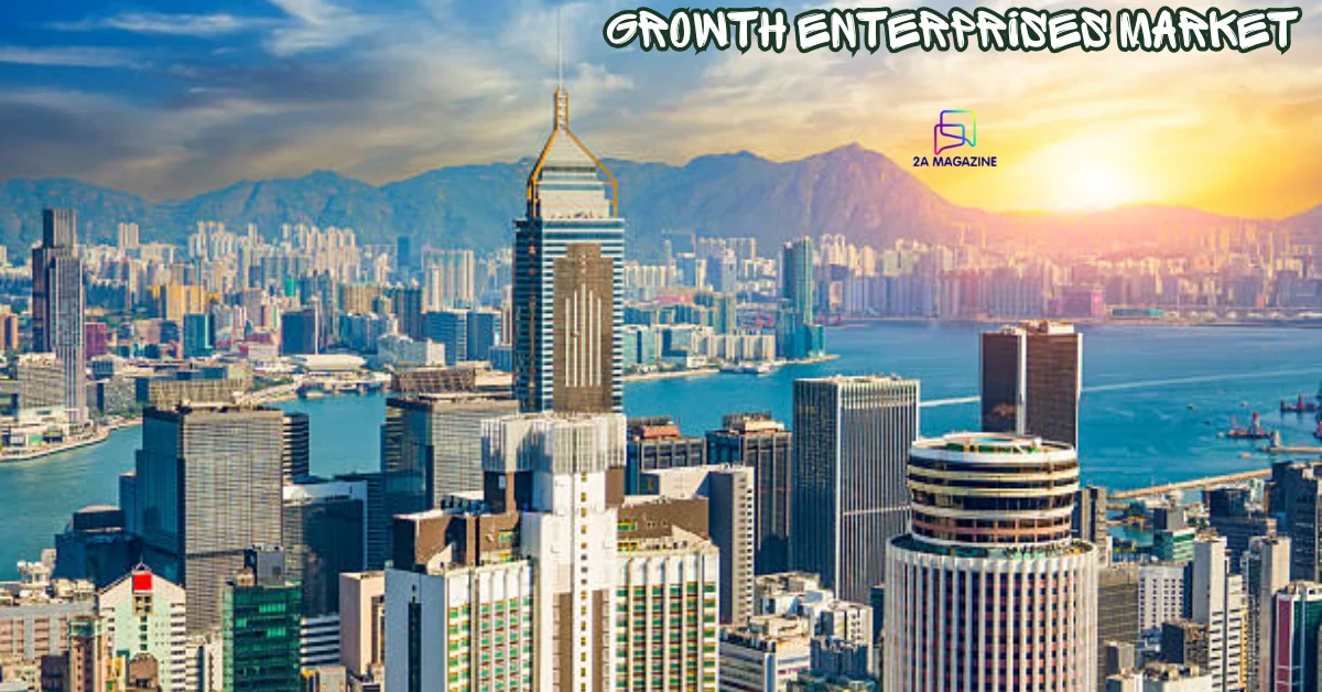 Hong Kong financial skyline representing the growth enterprises market