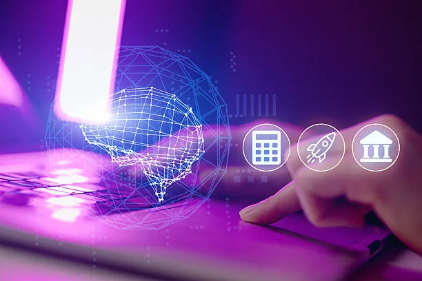 Interactive EdTech platform showing geometry shapes and angles for digital learning