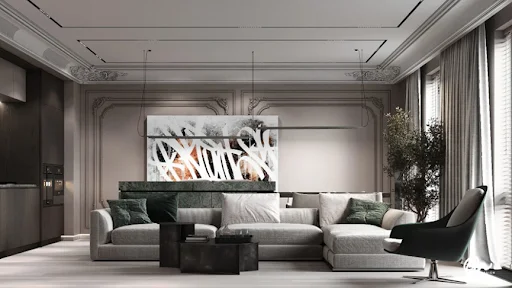 Living Room Layout Styles Featuring Gray Sofas
