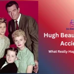 Hugh Beaumont with the Leave It to Beaver cast in a colorized 1950s studio portrait — 2A Magazine featured image for the 1959 son accident story