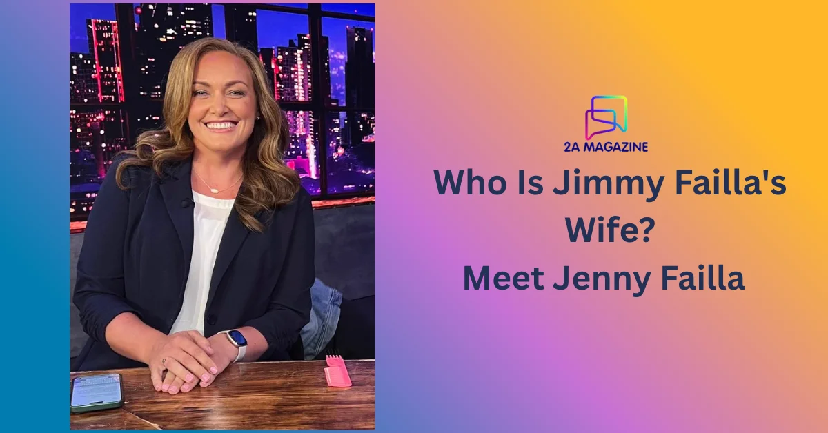Jenny Failla, Jimmy Failla's wife, appearing as a guest on Fox News Saturday Night