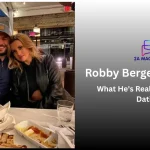 Robby Berger with ex-girlfriend Lauren Pacheco at a dinner date circa 2021
