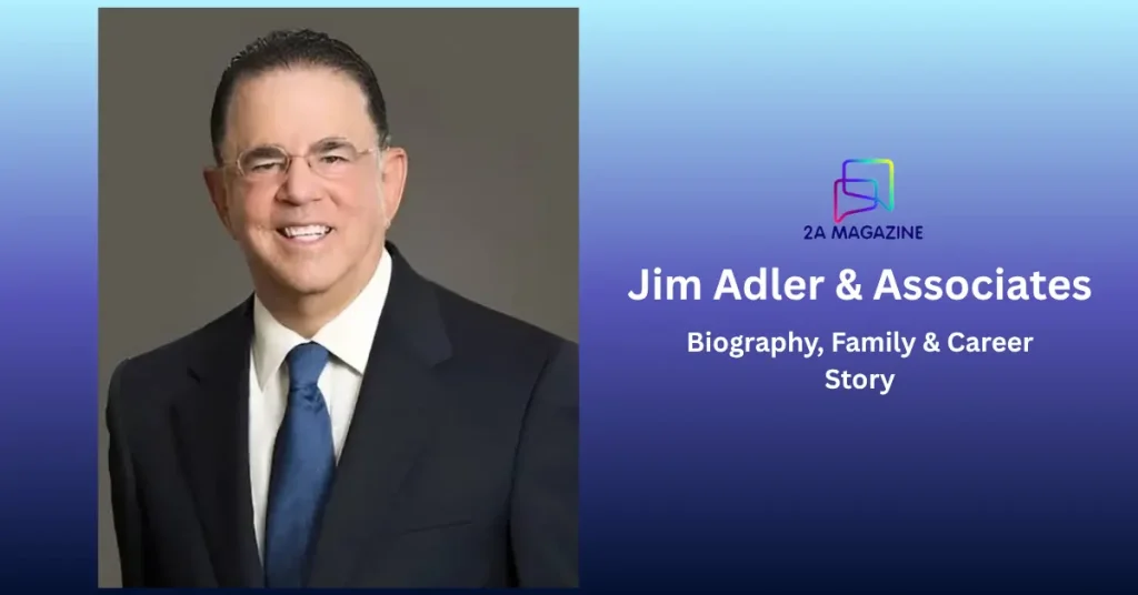 Jim Adler, founder of Jim Adler & Associates in Houston, on the 2A Magazine biography cover