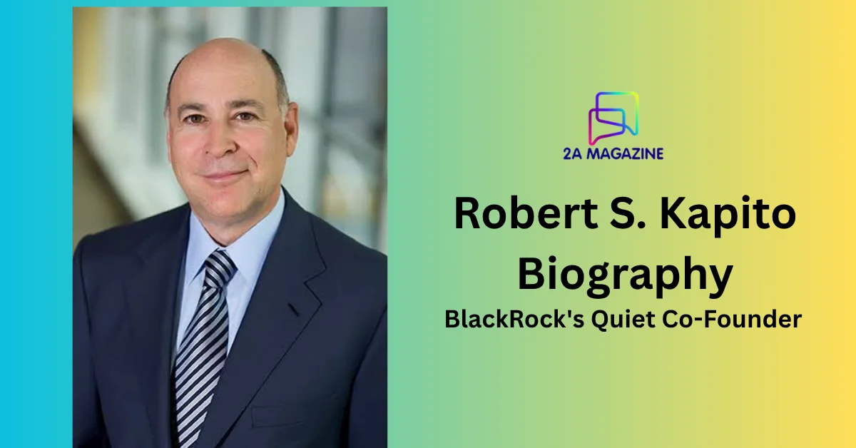 Robert S. Kapito, co-founder and President of BlackRock