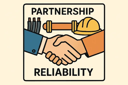 Selecting Suppliers for Utility Materials