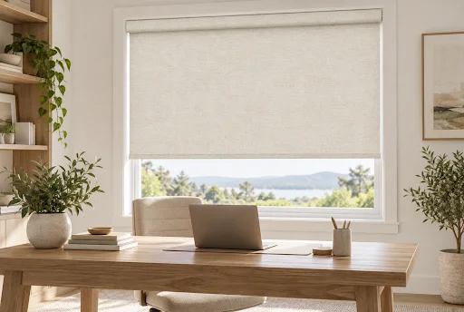 Blackout shades for home offices