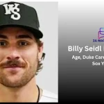 Billy Seidl, former White Sox minor-league pitcher, wearing a Winston-Salem Dash cap