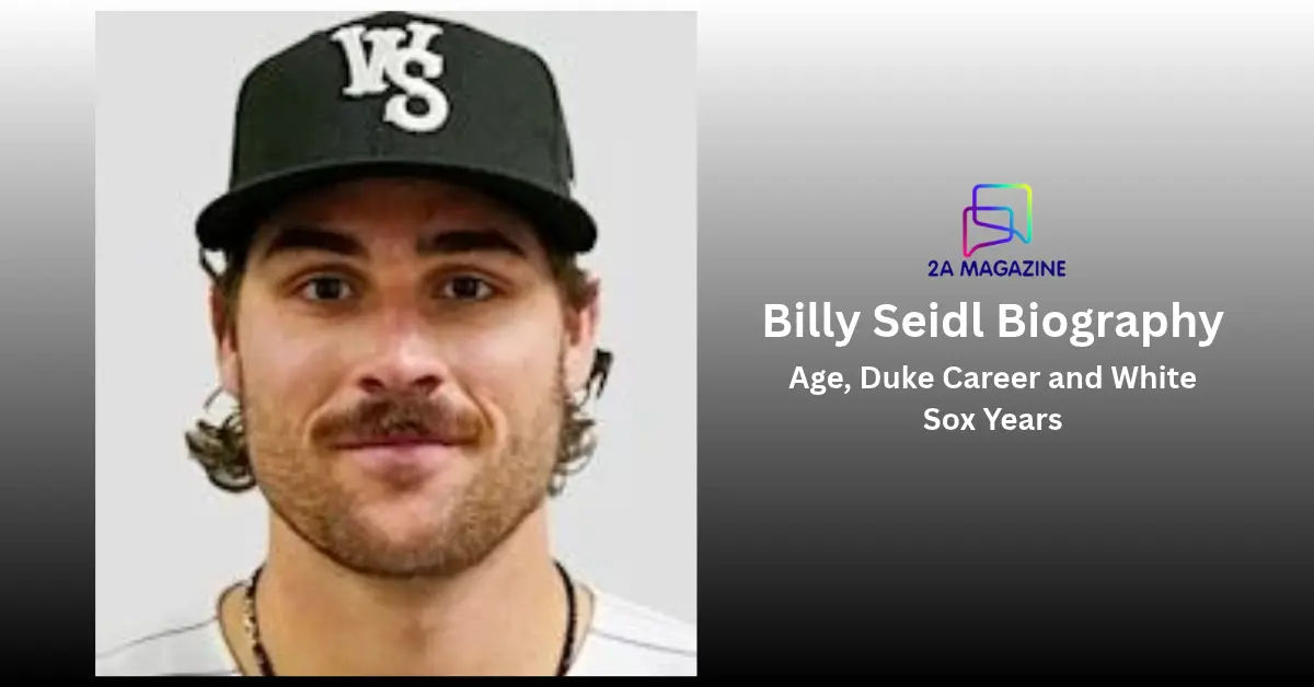 Billy Seidl, former White Sox minor-league pitcher, wearing a Winston-Salem Dash cap