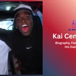 Kai Cenat and his father smiling during the June 16, 2024 Father's Day IRL stream