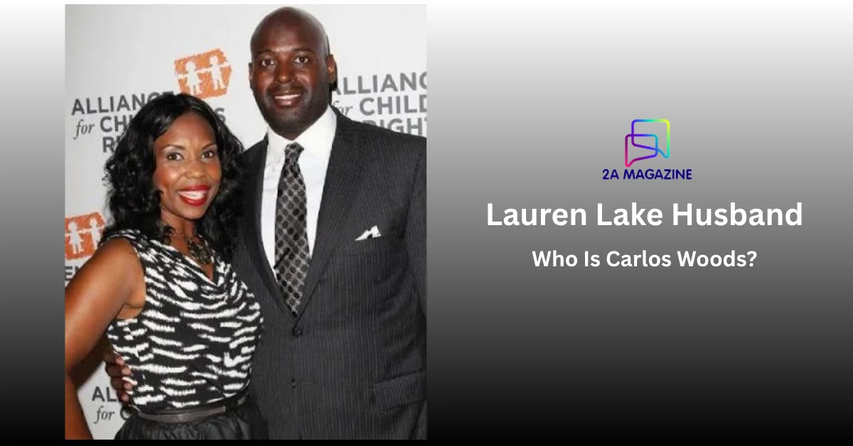 Lauren Lake and husband Carlos Woods at an Alliance for Children's Rights event