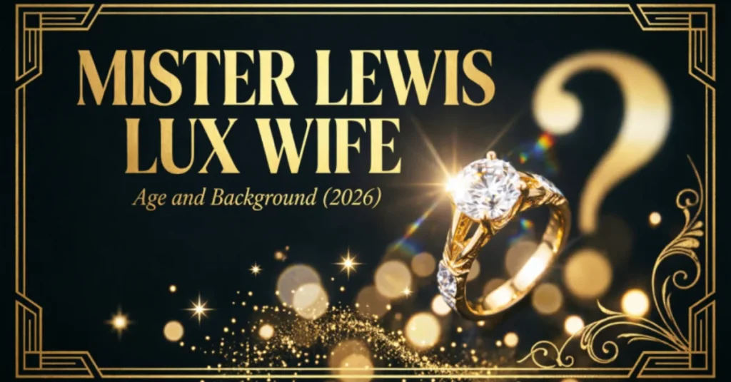 Mister Lewis Lux Wife: Age and Background (2026) — fact-check graphic