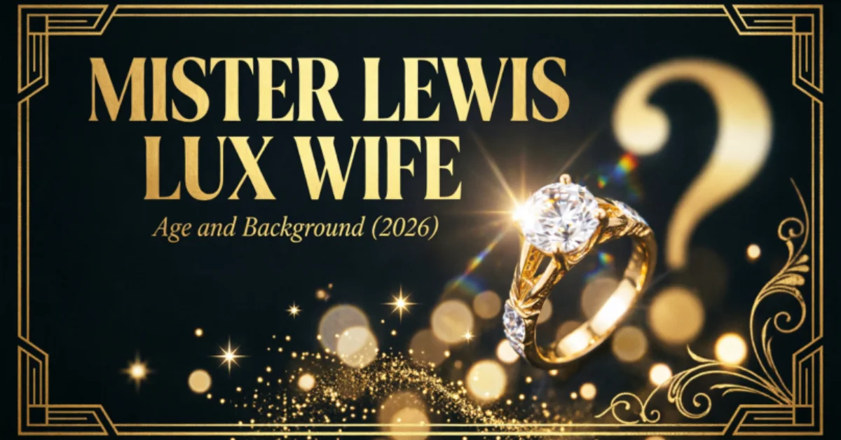 Mister Lewis Lux Wife: Age and Background (2026) — fact-check graphic
