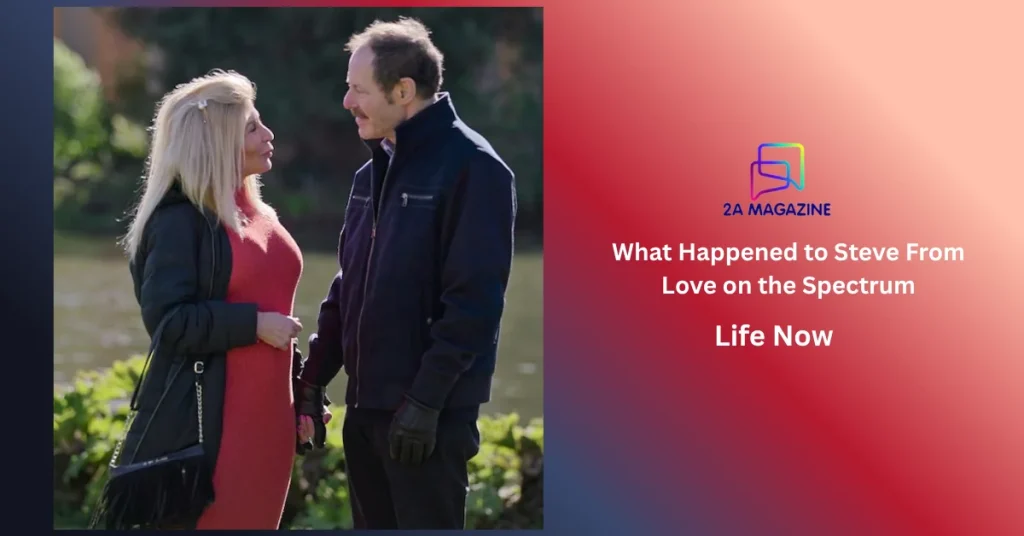 Love on the Spectrum U.S. star Steve Spitz on a park date